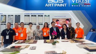 巴德士集团亮相2025印度尼西亚涂料展，达成多项合作意向