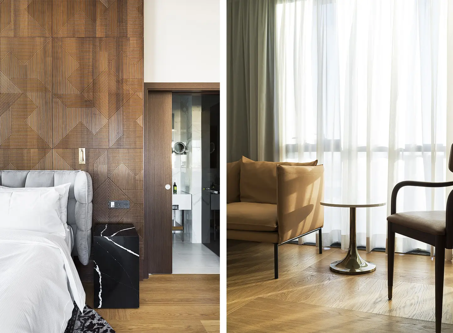 The Westin London City 的 Westin 宴会厅照明，Linea Light Group 灯具