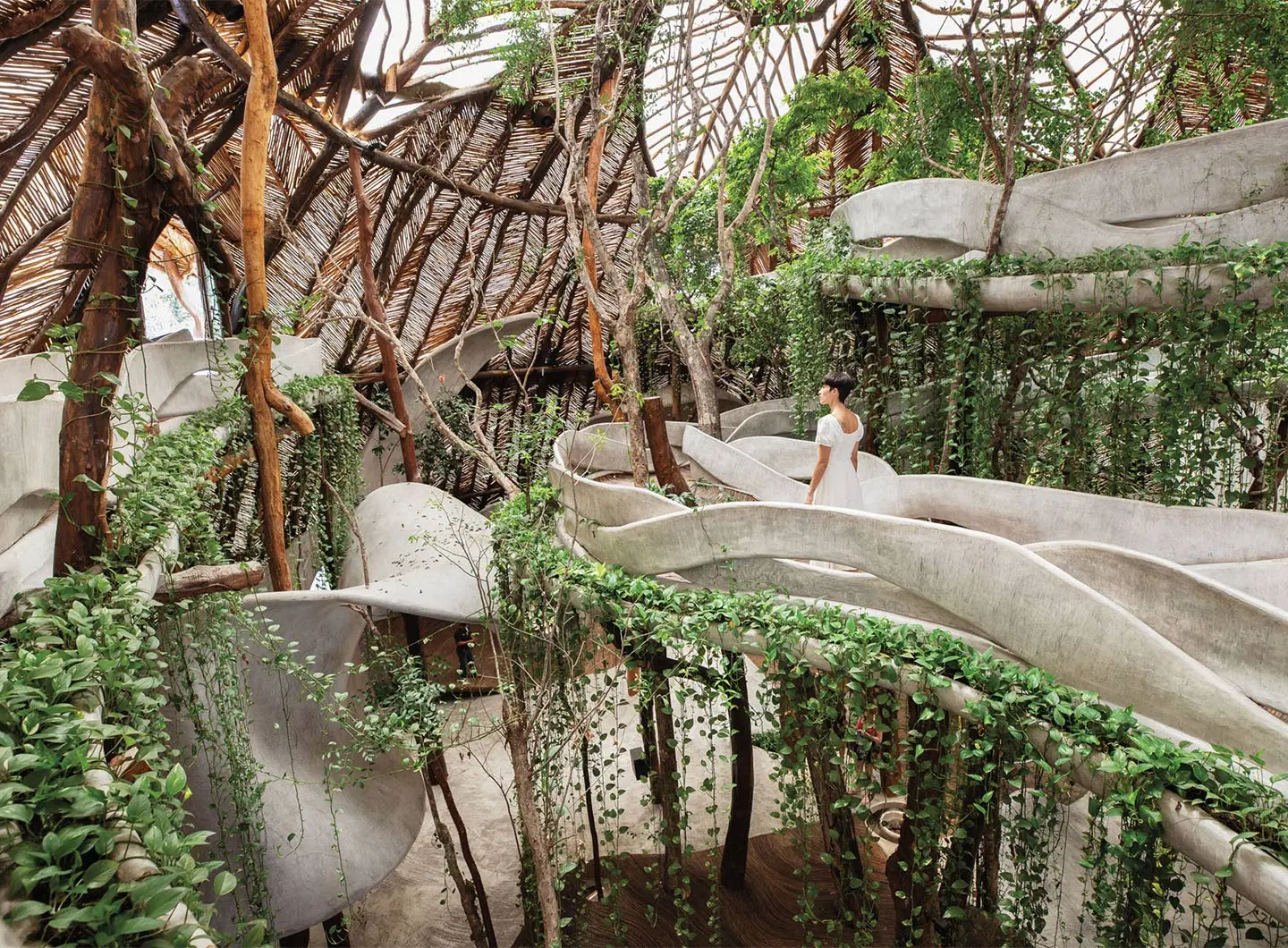 Kengo Kuma 米兰 Welcome 项目效果图或木结构建筑外观