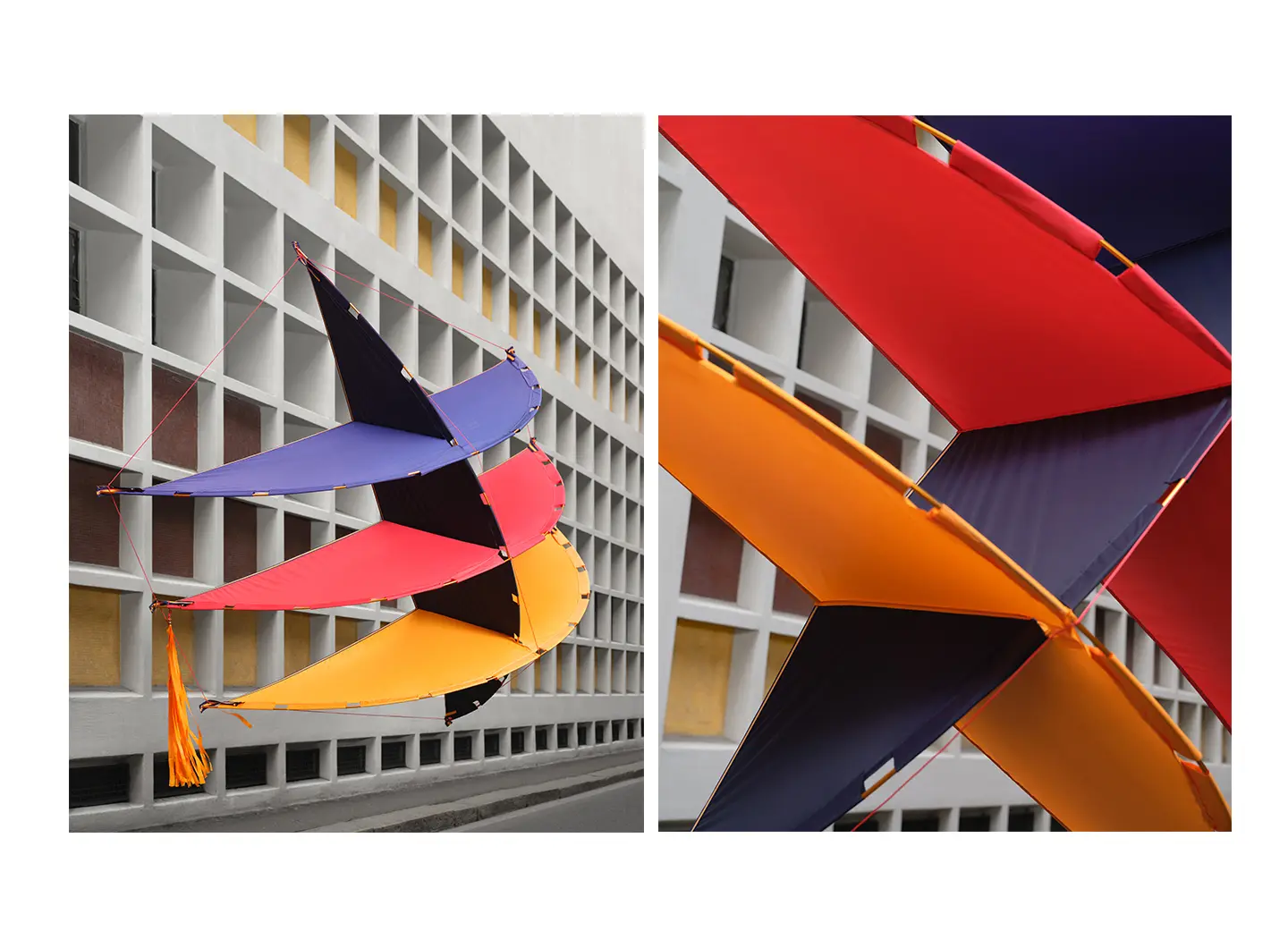 Architectures of Freedom 路线中的 K-Way 风筝装置