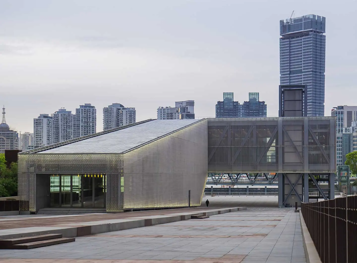 上海法租界的林荫大道与老建筑