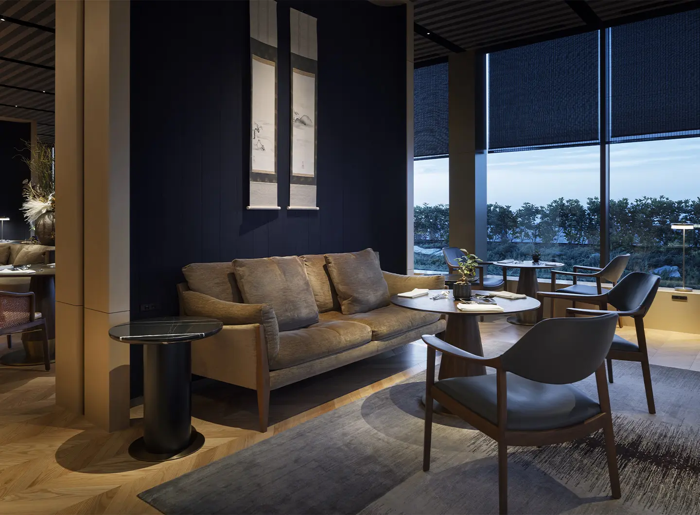 罗维尼 Grand Park Hotel 大堂（Piero Lissoni 设计）