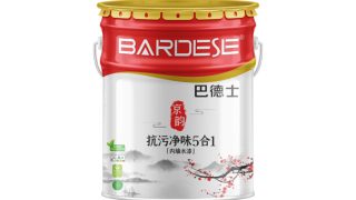 巴德士京韵抗污五合一内墙水漆