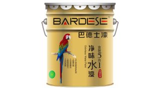 巴德士巴德士净味水漆金装5合1墙面漆