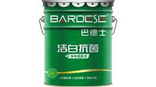 巴德士洁白抗菌净味墙面漆